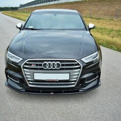 Alternative view of Front Splitter V.1 Audi S3 / A3 S-Line Hatchback / Sportback 8V Facelift