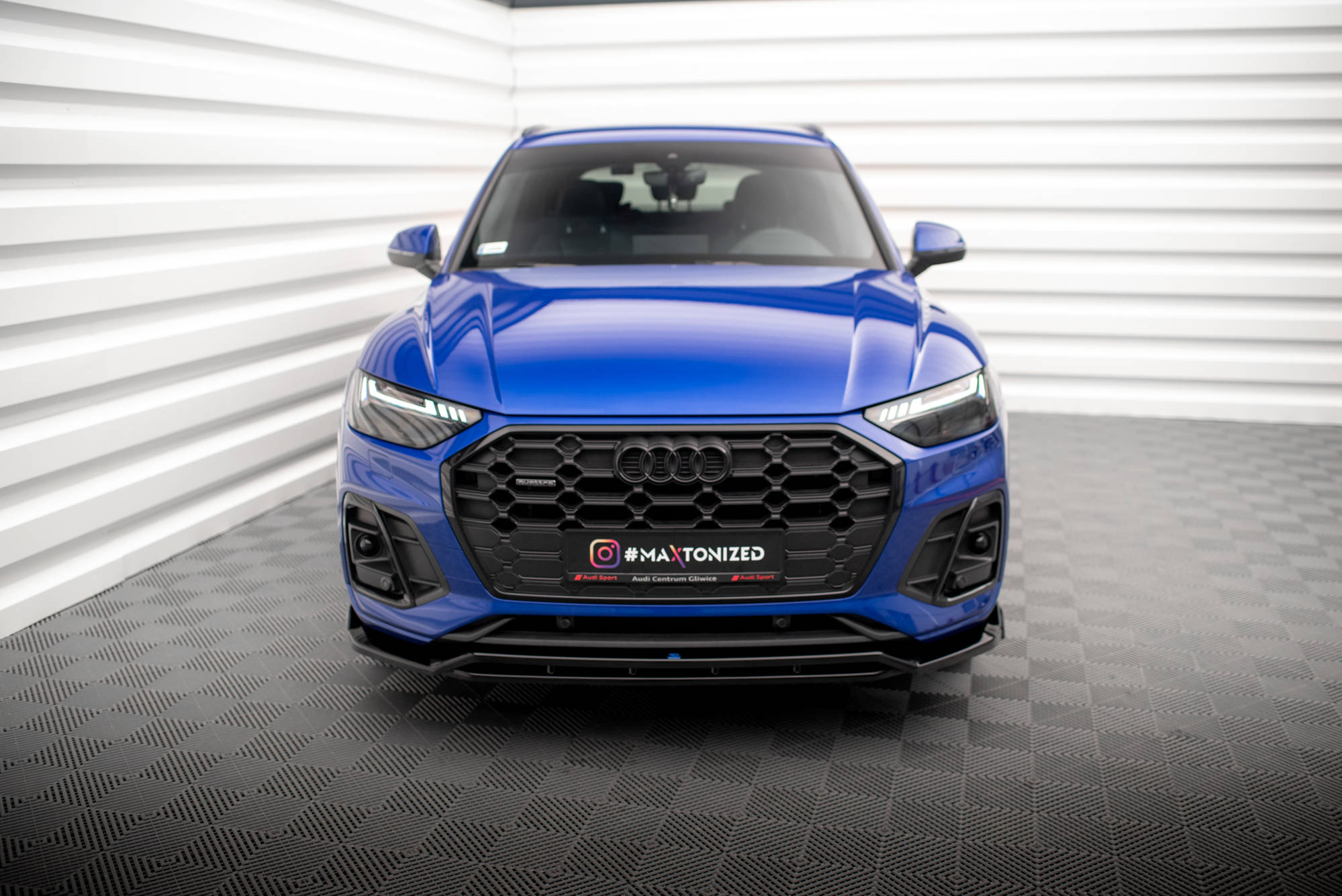 Front Splitter V.1 Audi SQ5 / Q5 S-Line SUV / Sportback Mk2 Facelift - Image 2