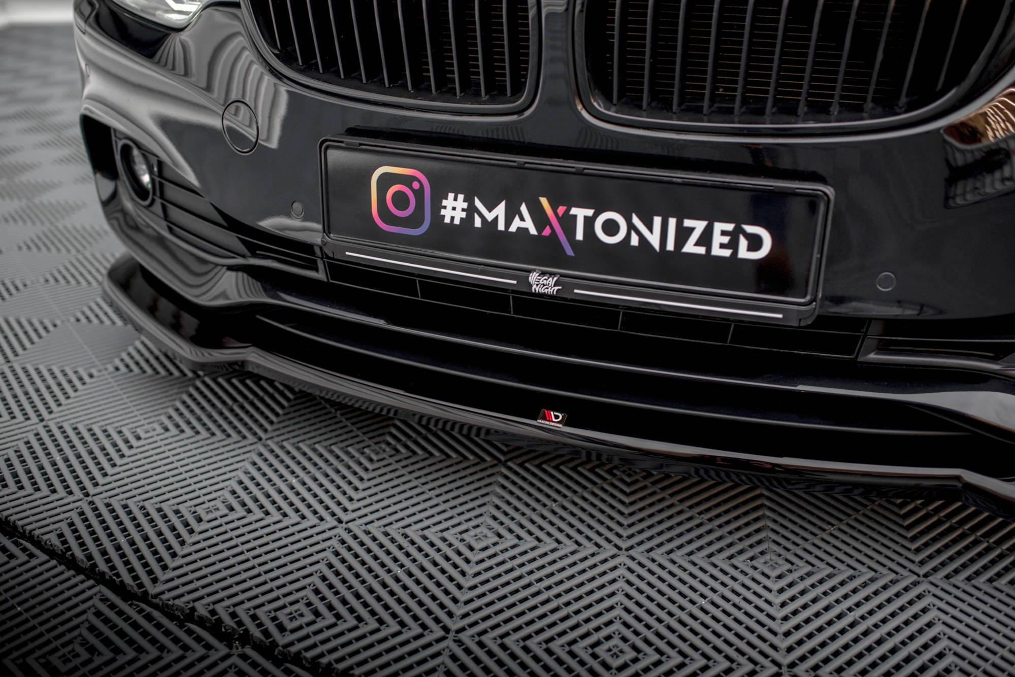 Front Splitter V.1 BMW 4 Coupe / Gran Coupe / Cabrio F32 / F36 / F33 - Image 3