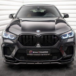 Alternative view of Front Splitter V.1 BMW X6 M F96