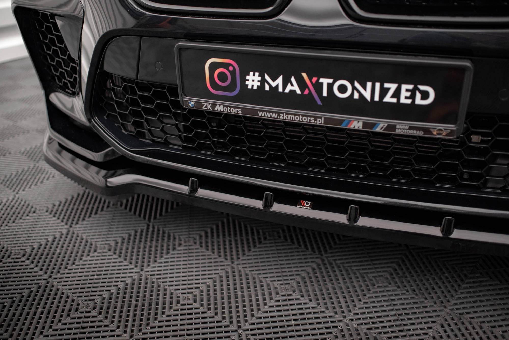 Front Splitter V.1 BMW X6 M F96 - Image 3