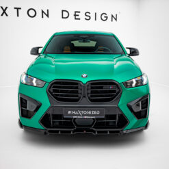 Alternative view of Front Splitter V.1 BMW X6 M F96 Facelift