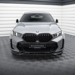 Alternative view of Front Splitter V.1 BMW X6 M-Pack G06 Facelift