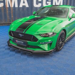 Front Splitter V.1 + Flaps Ford Mustang GT Mk6 Facelift