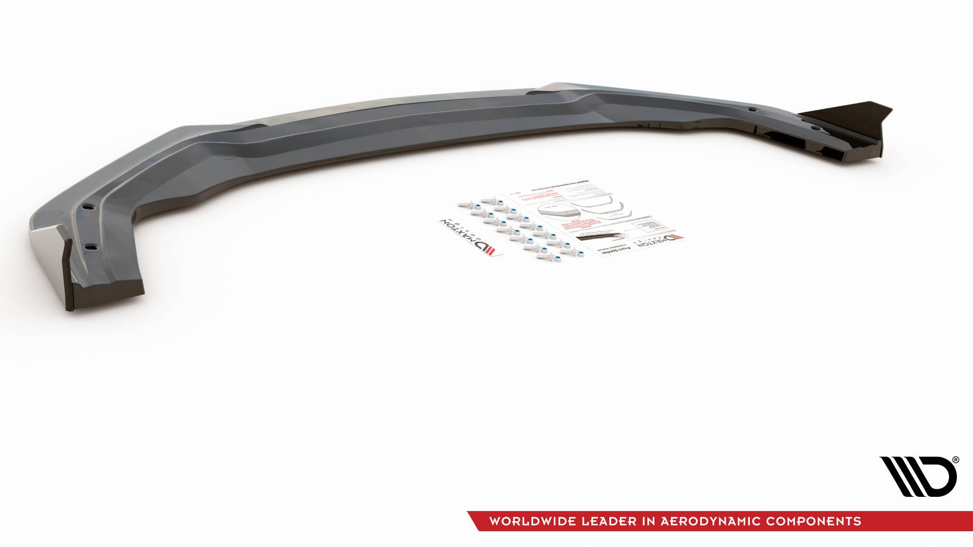 Front Splitter V.1 + Flaps Ford Mustang GT Mk6 Facelift - Image 5
