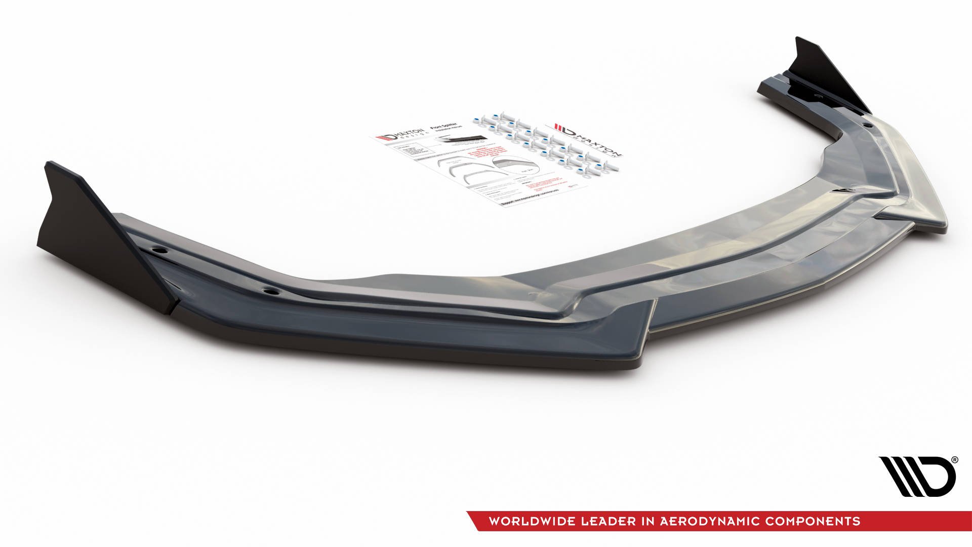 Front Splitter V.1 + Flaps Ford Mustang GT Mk6 Facelift - Image 4
