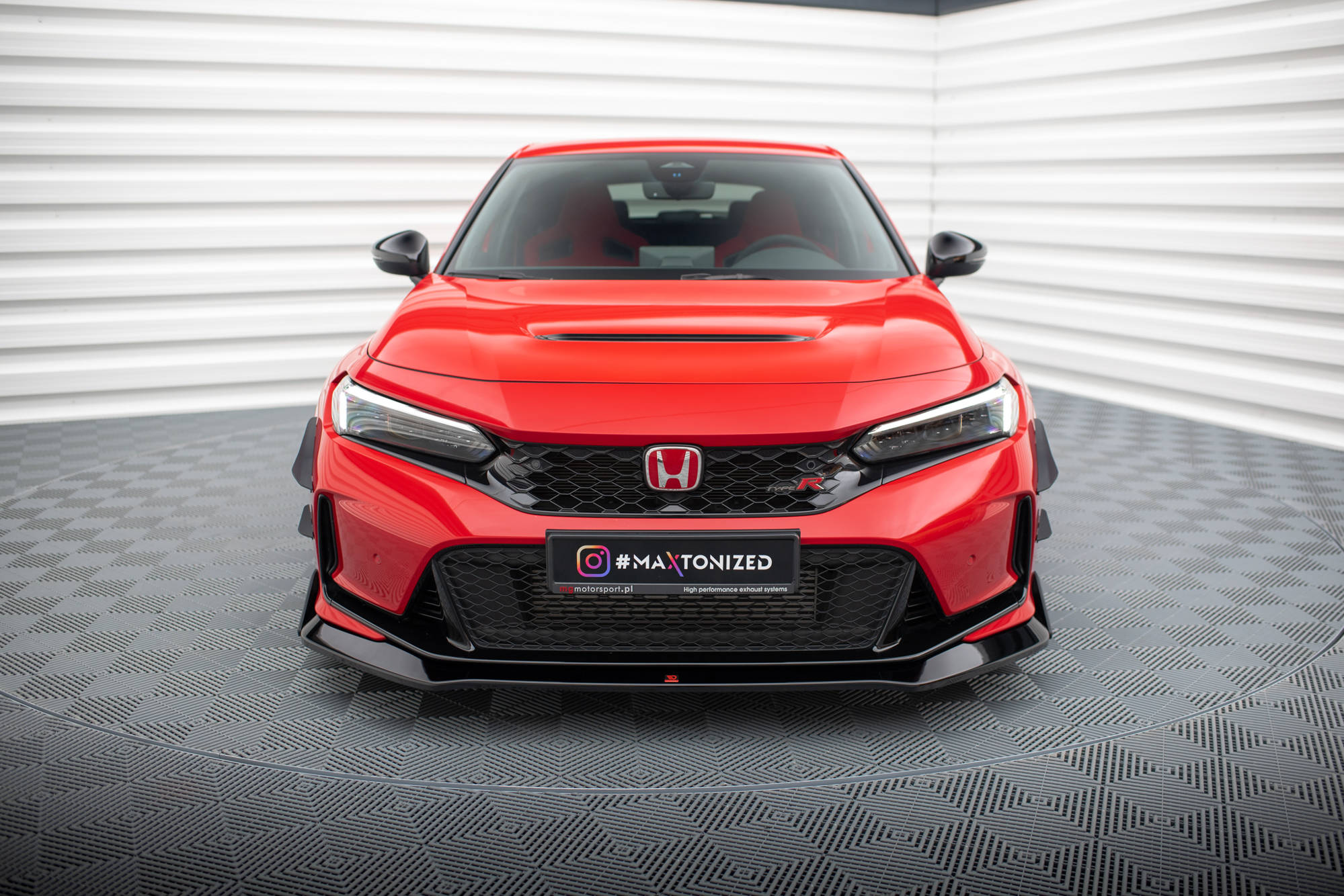 Front Splitter V.1 + Flaps Honda Civic Type-R Mk 11 - Image 2