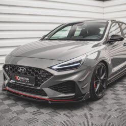 Front Splitter V.1 + Flaps Hyundai I30 N / I30 N-Line Hatchback/Fastback Mk3 Facelift