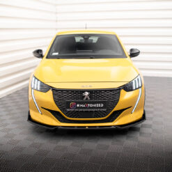 Alternative view of Front Splitter V.1 + Flaps Peugeot 208 GT Mk2