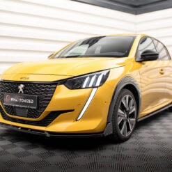 Front Splitter V.1 + Flaps Peugeot 208 GT Mk2