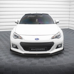 Alternative view of Front Splitter V.1 + Flaps Subaru BRZ Mk1