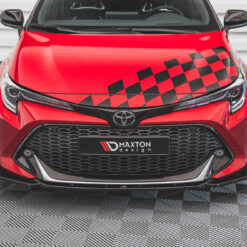 Alternative view of Front Splitter V.1 + Flaps Toyota Corolla GR Sport XII