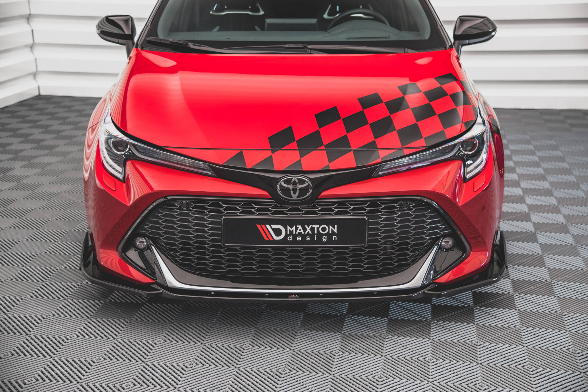 Front Splitter V.1 + Flaps Toyota Corolla GR Sport XII - Image 2
