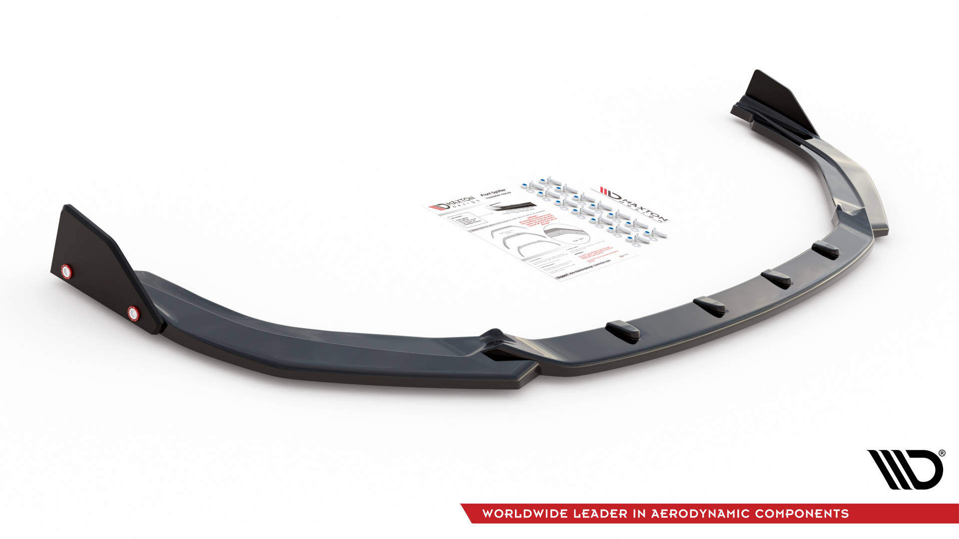 Front Splitter V.1 + Flaps Toyota Corolla GR Sport XII - Image 3