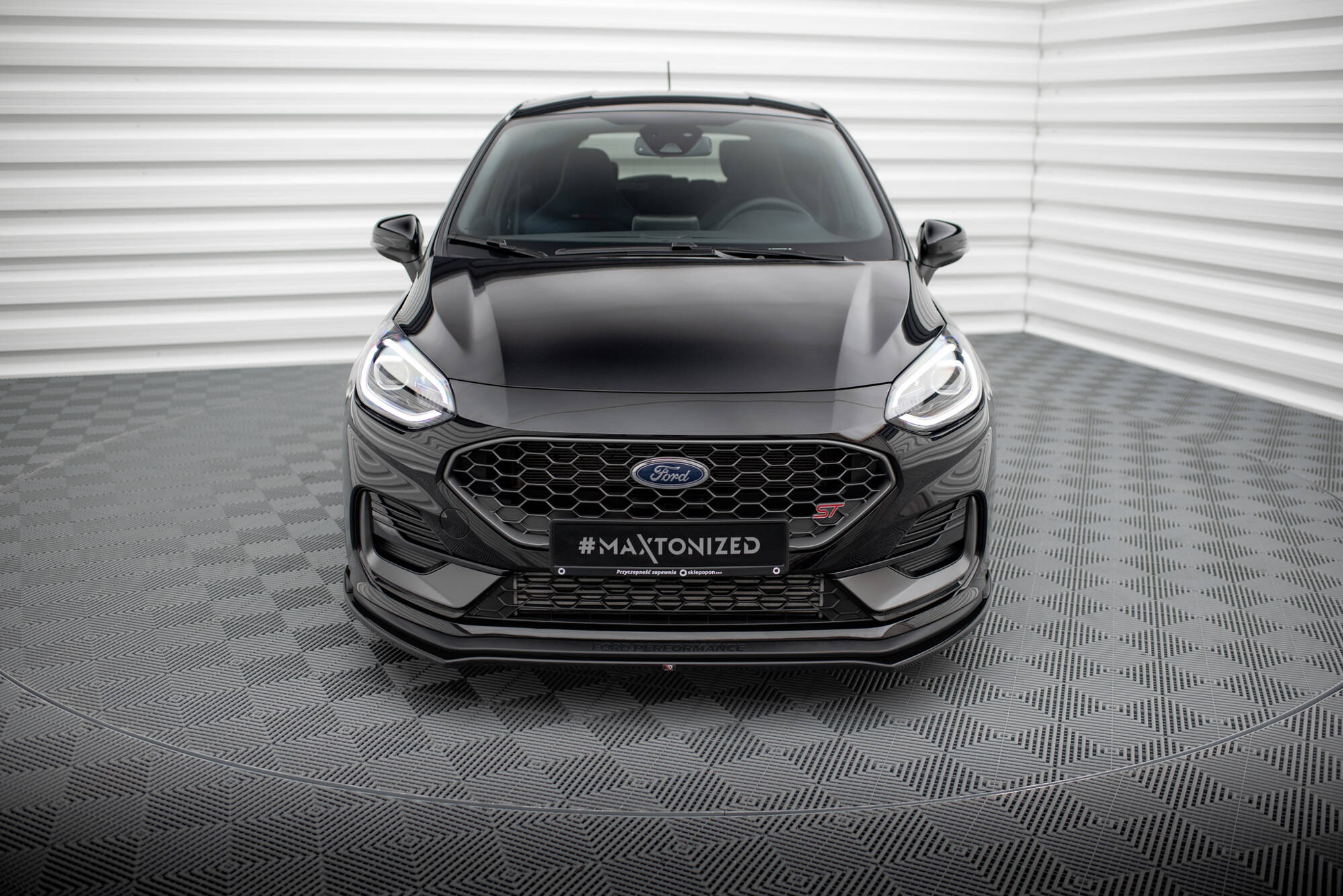 Front Splitter V.1 Ford Fiesta ST / ST-line Mk8 Facelift - Image 3