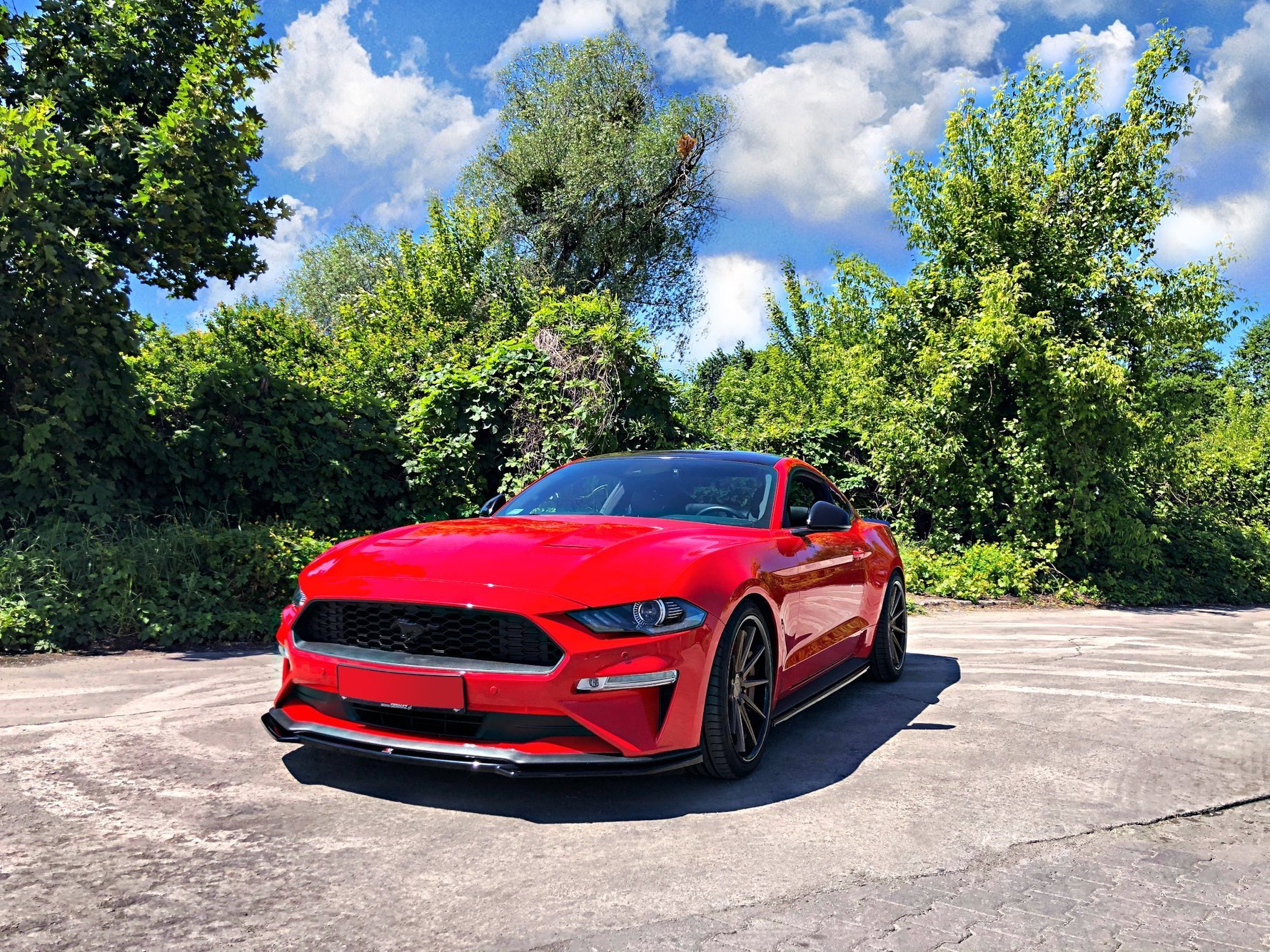 Front Splitter V.1 Ford Mustang Mk. 6 Facelift