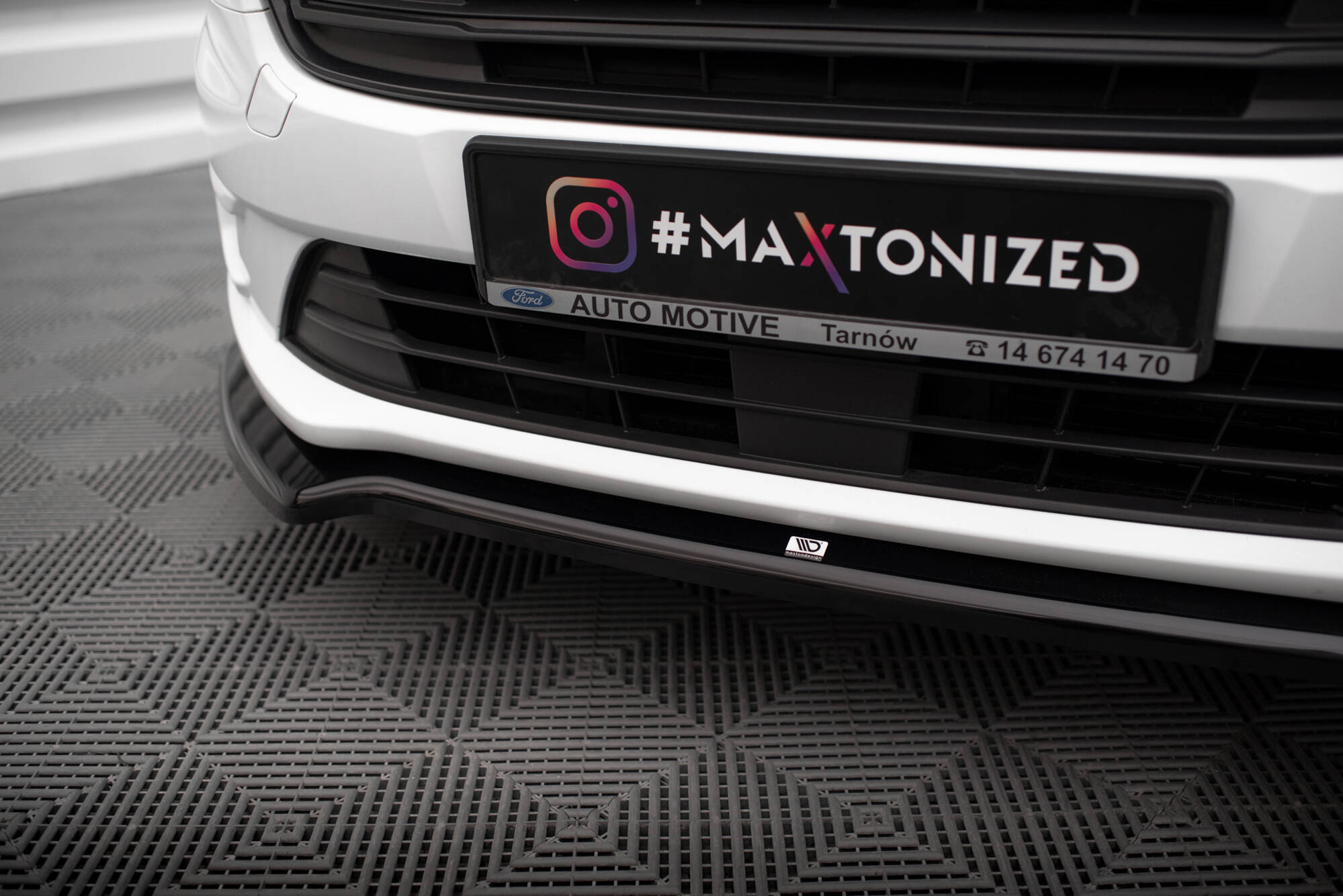 Front Splitter V.1 Ford Transit Connect Mk2 Facelift - Image 3