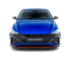 Alternative view of Front Splitter V.1 Hyundai Elantra N Mk7