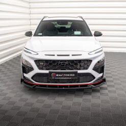 Alternative view of Front Splitter V.1 Hyundai Kona N Mk1