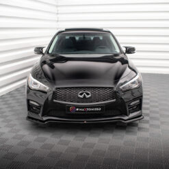Alternative view of Front Splitter V.1 Infiniti Q50 S Mk1