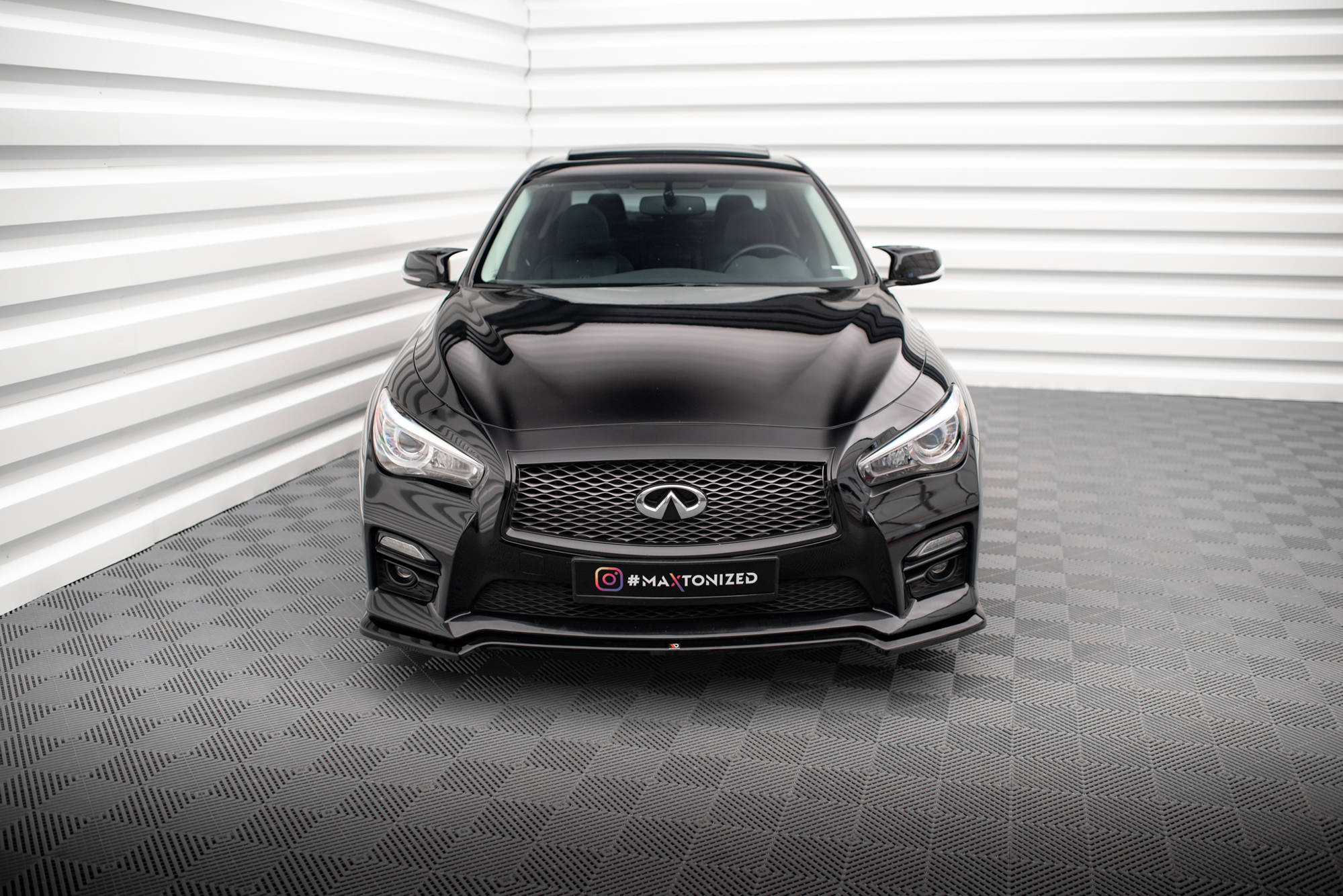 Front Splitter V.1 Infiniti Q50 S Mk1 - Image 2