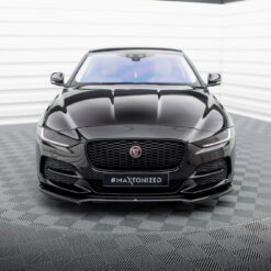 Alternative view of Front Splitter V.1 Jaguar XE X760 Facelift