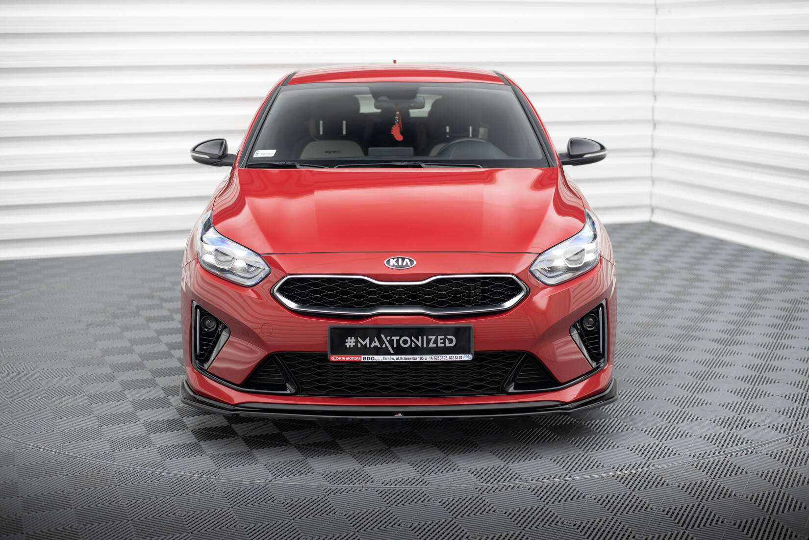 Front Splitter V.1 Kia Ceed GT / GT-Line Mk3 / Proceed Mk1 - Image 2