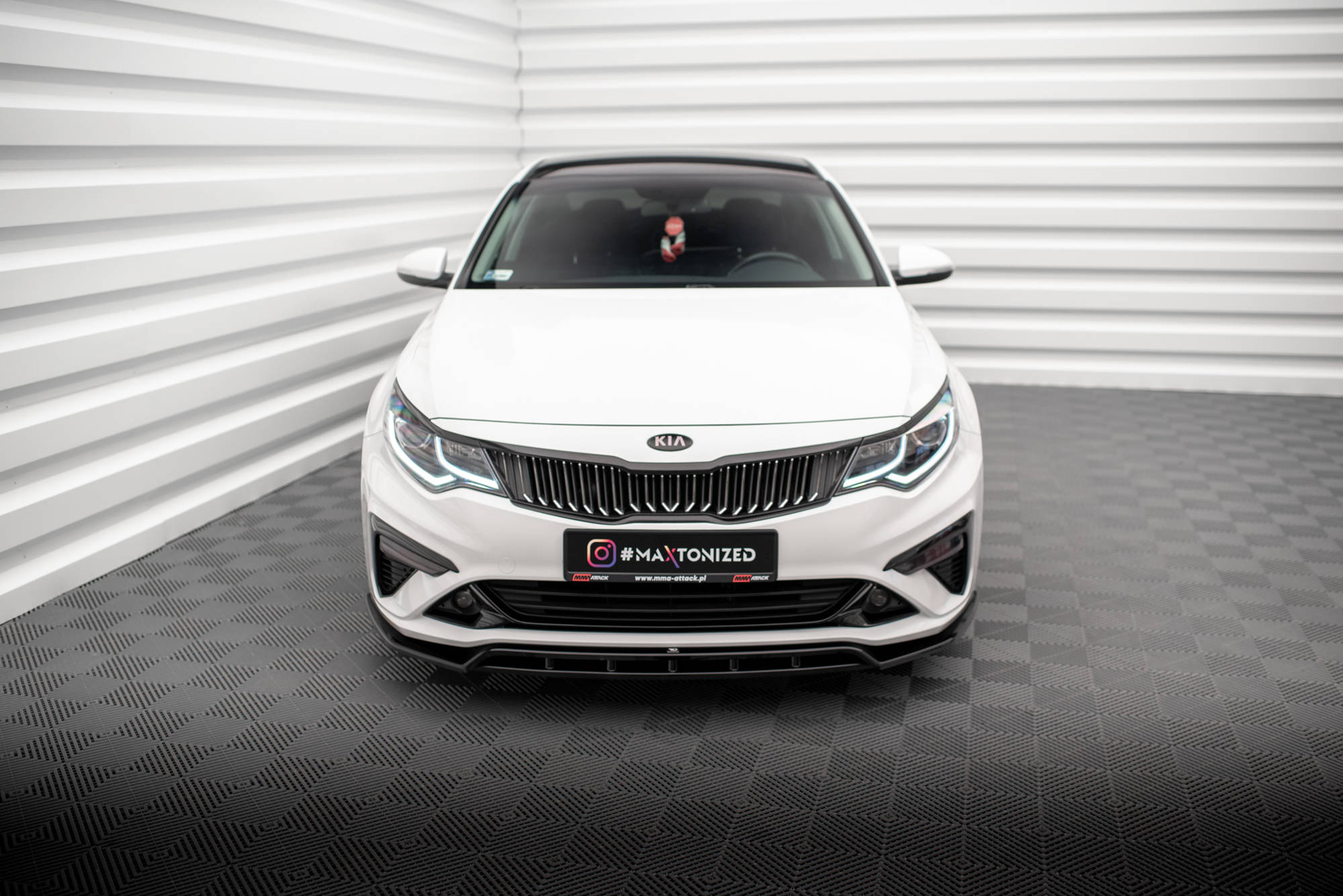 Front Splitter V.1 Kia Optima Mk4 Facelift - Image 2