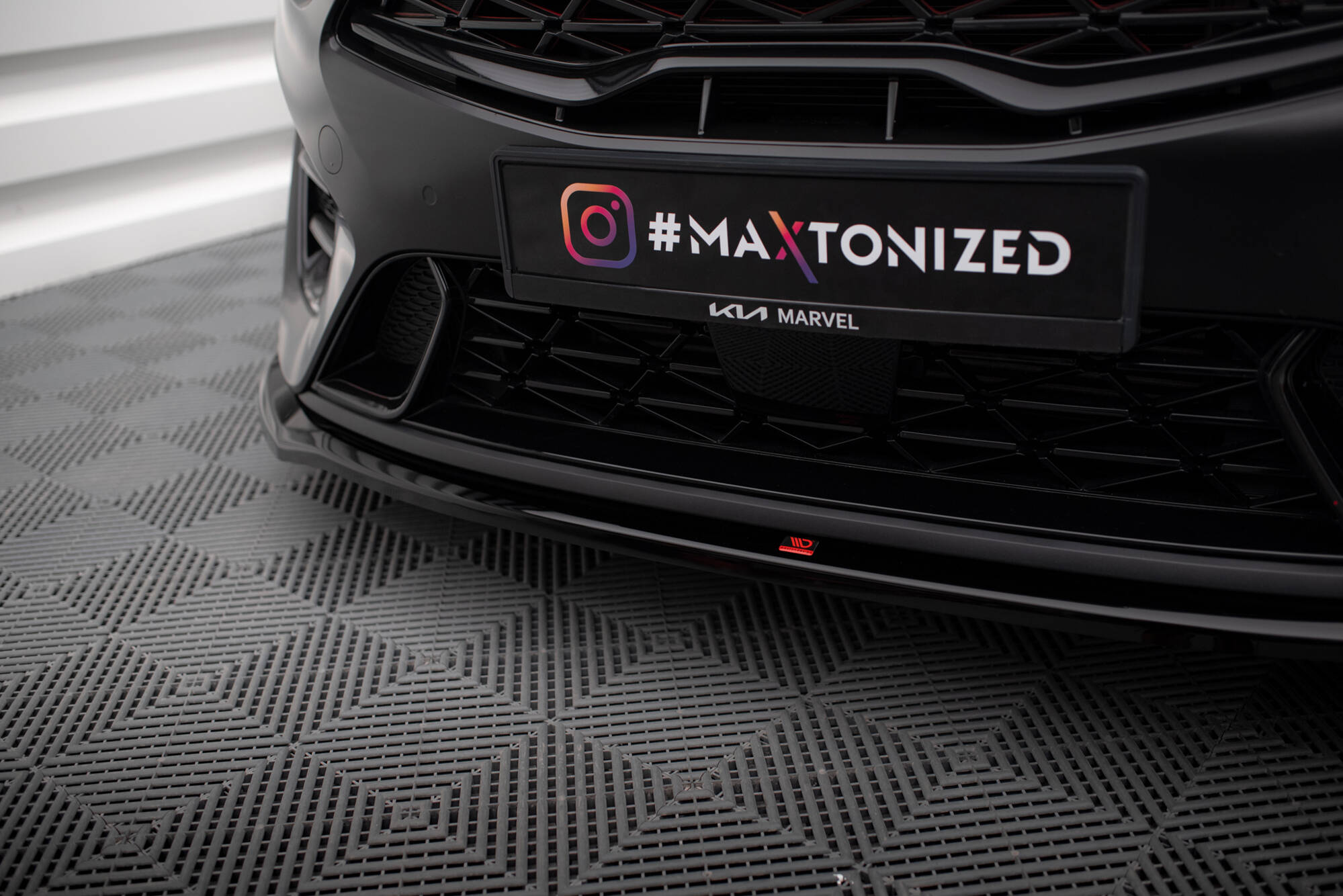 Front Splitter V.1 Kia Proceed GT Mk3 Facelift / Ceed GT / GT - Line Mk1 Facelift - Image 3