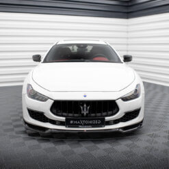 Alternative view of Front Splitter V.1 Maserati Ghibli Mk3 Facelift