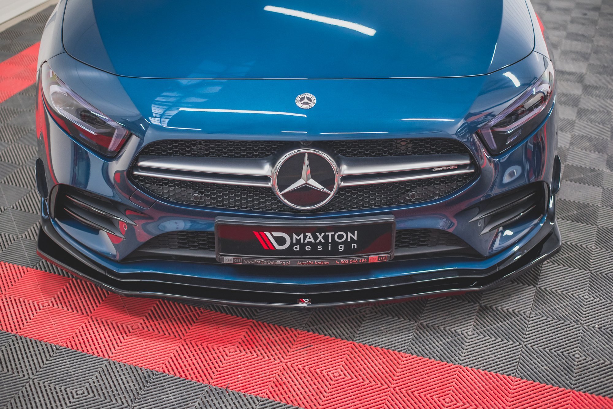 Front Splitter V.1 Mercedes A35 AMG Aero W177 - Image 3