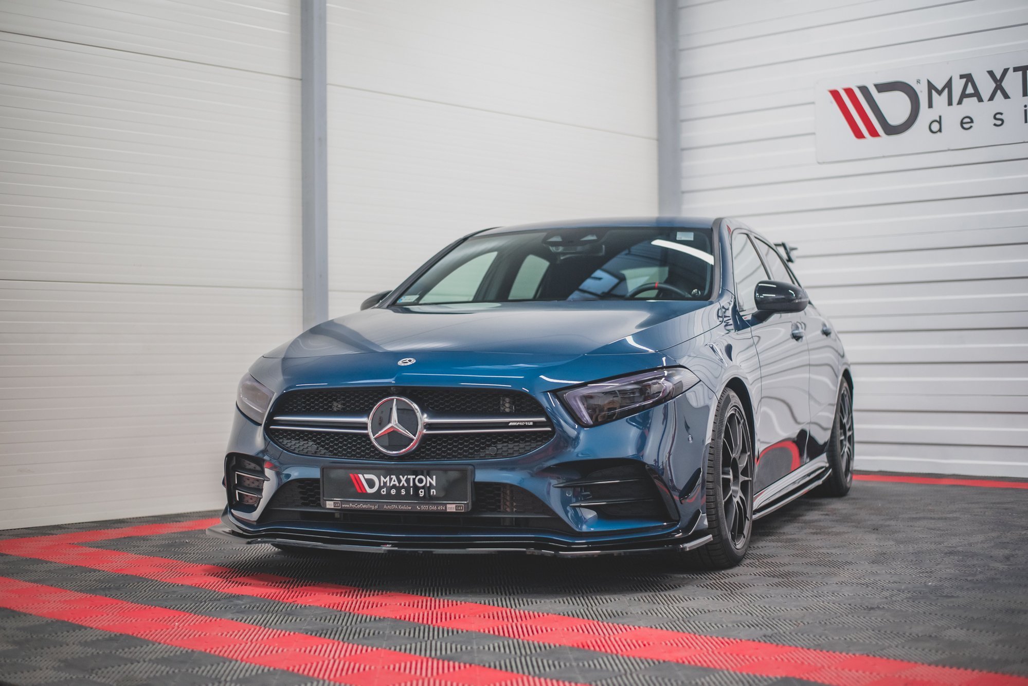Front Splitter V.1 Mercedes A35 AMG Aero W177 - Image 2
