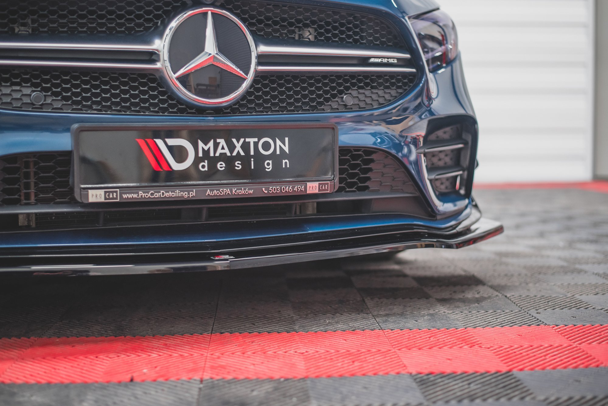 Front Splitter V.1 Mercedes A35 AMG Aero W177 - Image 4