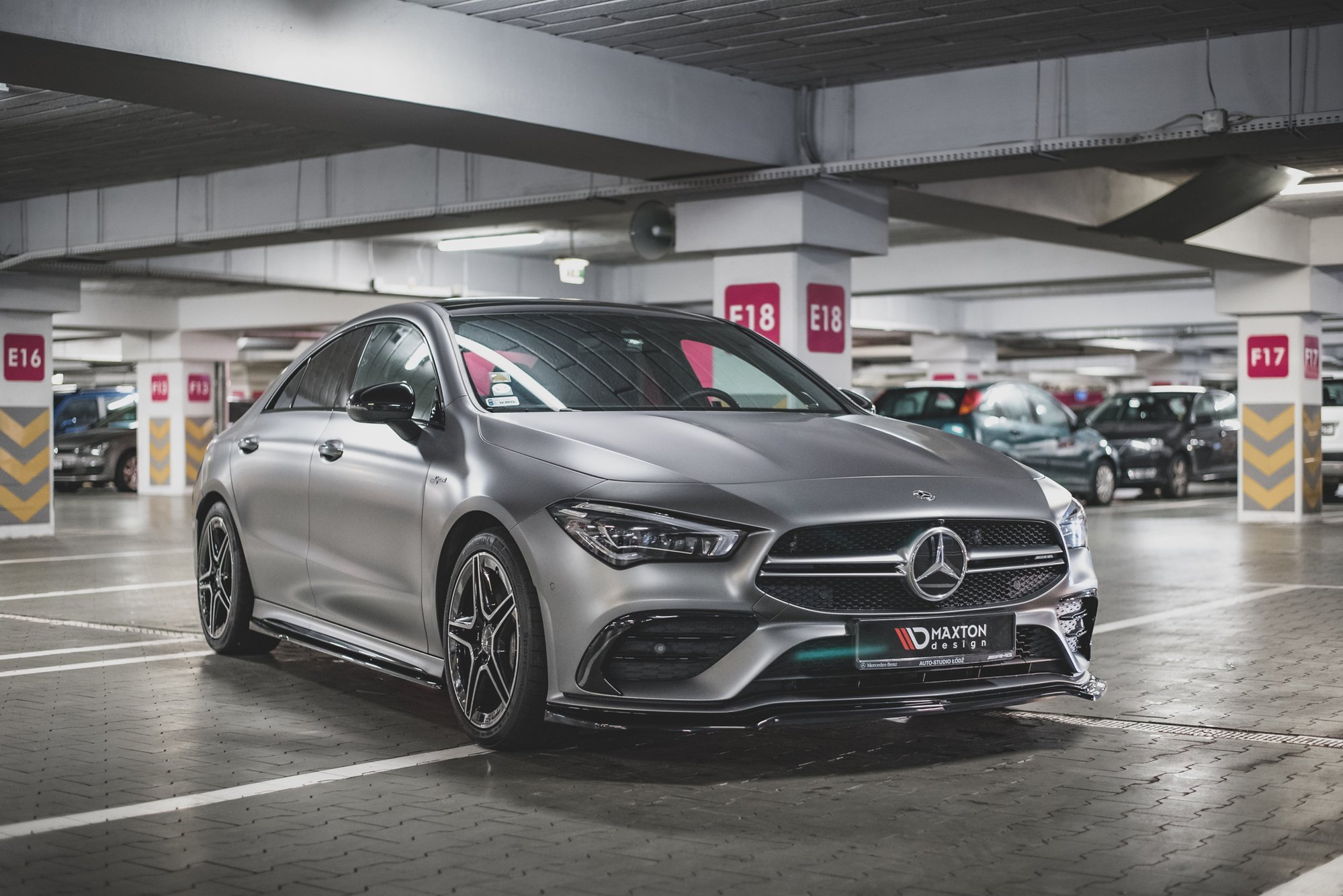 Front Splitter V.1 Mercedes-AMG CLA 35 Aero C118 - Image 3
