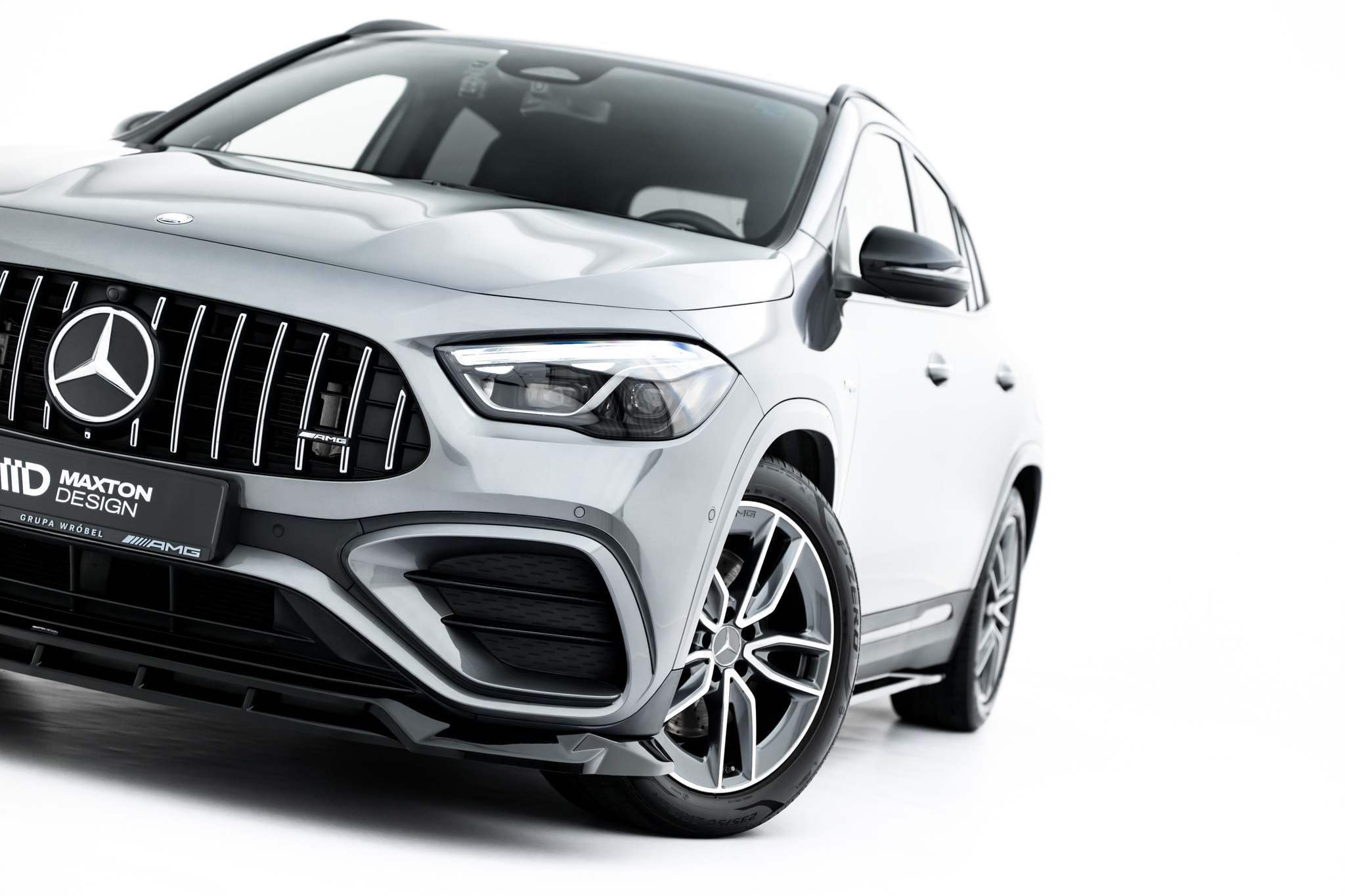 Front Splitter V.1 Mercedes-AMG GLA 35 H247 Facelift - Image 6