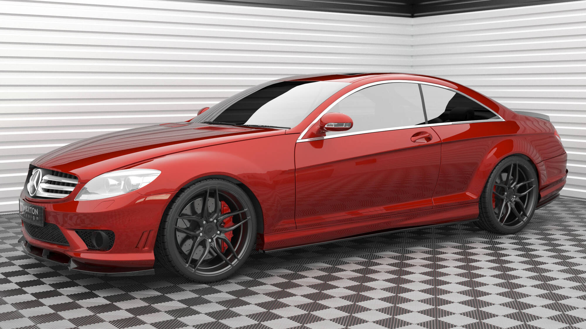 Front Splitter V.1 Mercedes-Benz CL 63 AMG C216 - Image 3