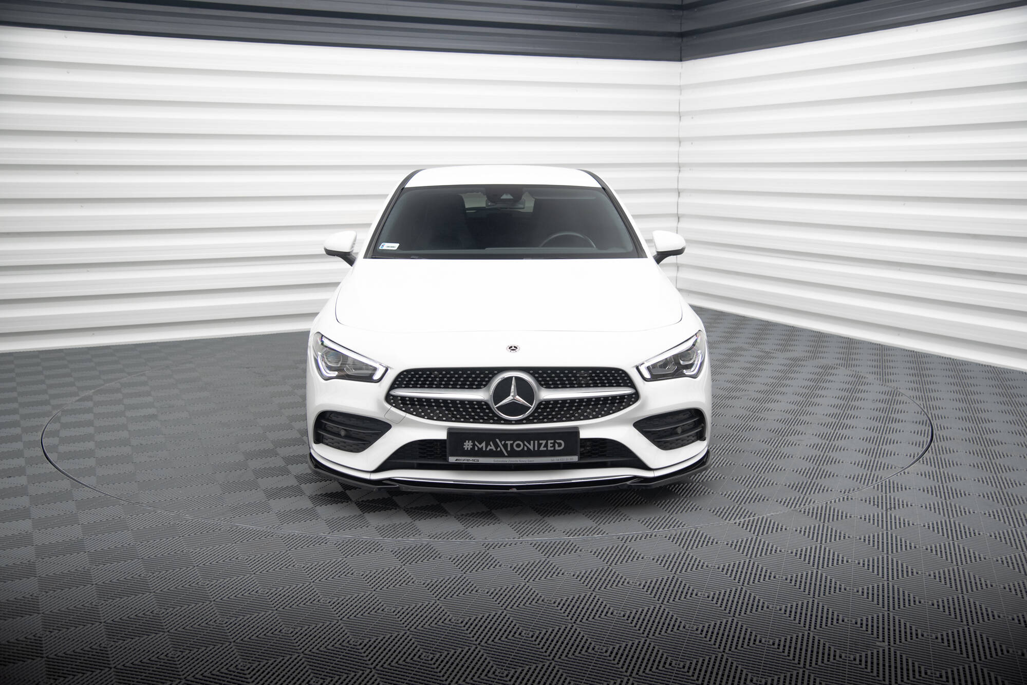 Front Splitter V.1 Mercedes-Benz CLA A35 AMG / AMG-Line C118 - Image 2
