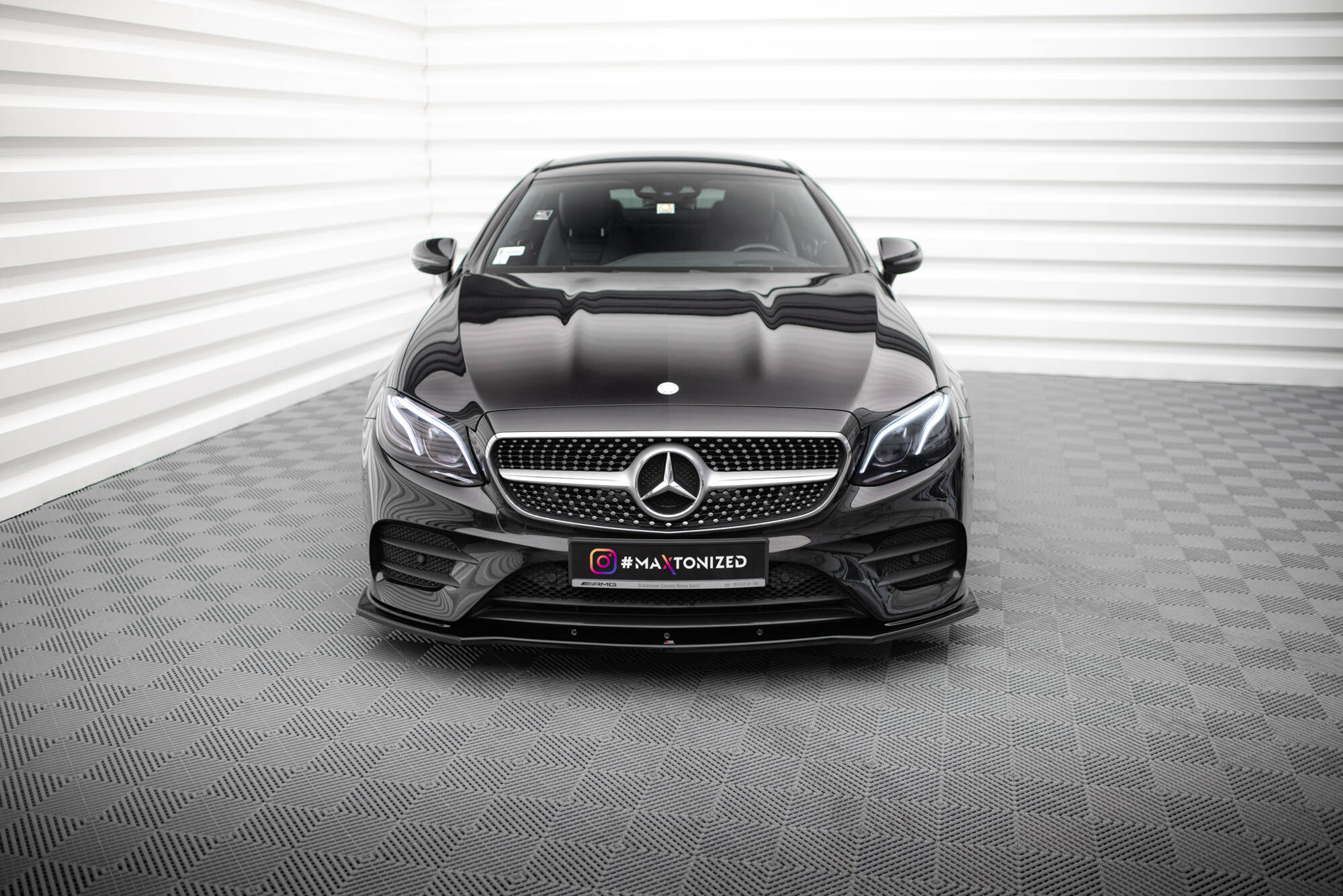 Front Splitter V.1 Mercedes-Benz E-Class W213 Coupe (C238) / Cabriolet (A238) AMG-Line / 53 AMG - Image 2