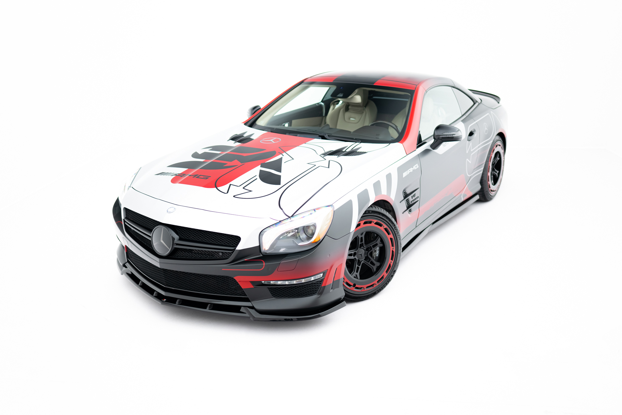 Front Splitter V.1 Mercedes-Benz SL 63 AMG R231 - Image 2