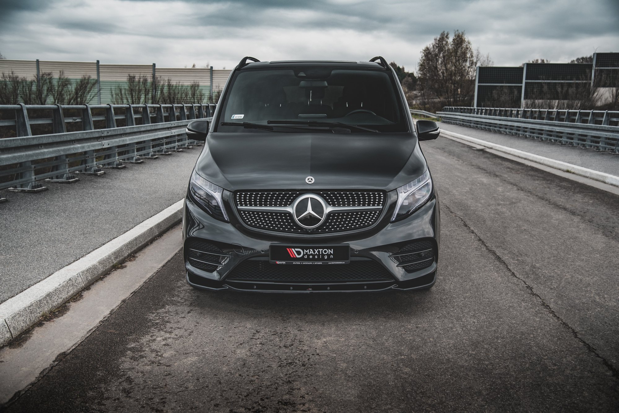 Front Splitter V.1 Mercedes-Benz V-Class AMG-Line W447 - Image 2