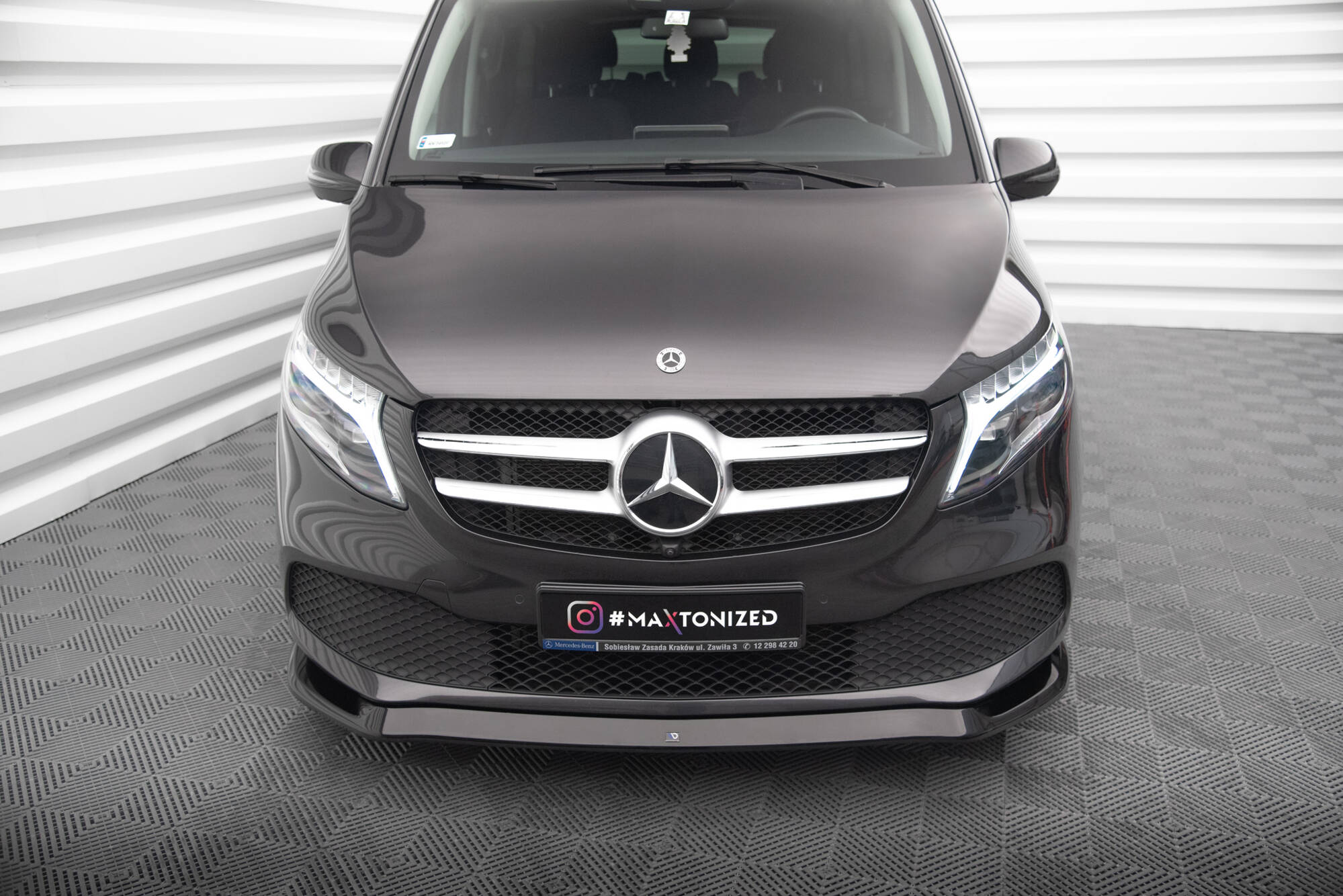 Front Splitter V.1 Mercedes-Benz V-Class W447 Facelift - Image 2