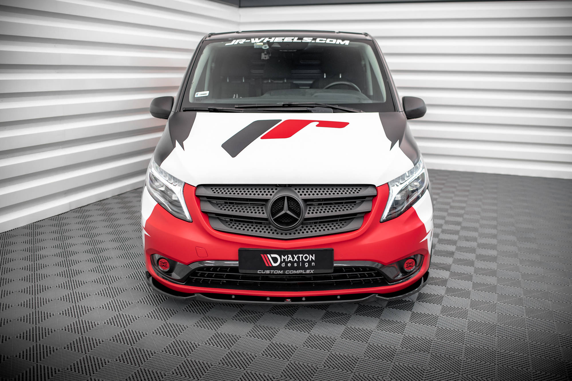 Front Splitter V.1 Mercedes-Benz Vito W447 Facelift - Image 2
