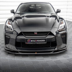 Alternative view of Front Splitter V.1 Nissan GTR R35 Facelift