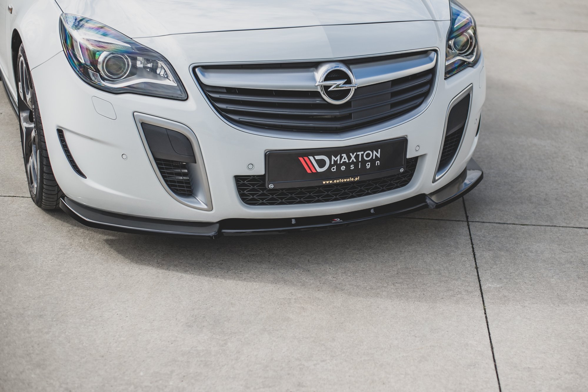 Front Splitter V.1 Opel Insignia Mk. 1 OPC Facelift - Image 4