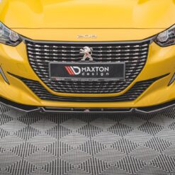 Alternative view of Front Splitter V.1 Peugeot 208 Mk2