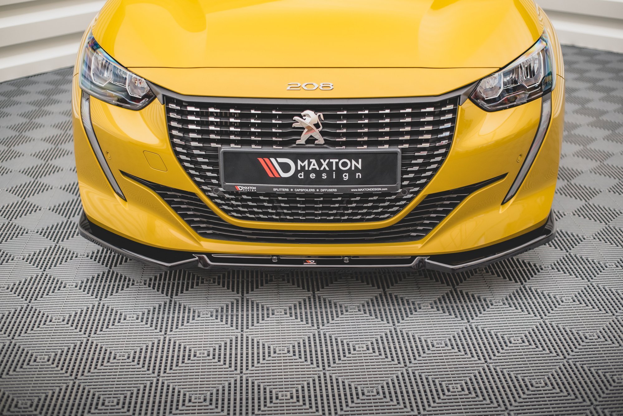 Front Splitter V.1 Peugeot 208 Mk2 - Image 2