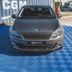 Alternative view of Front Splitter V.1 Peugeot 308 Mk2