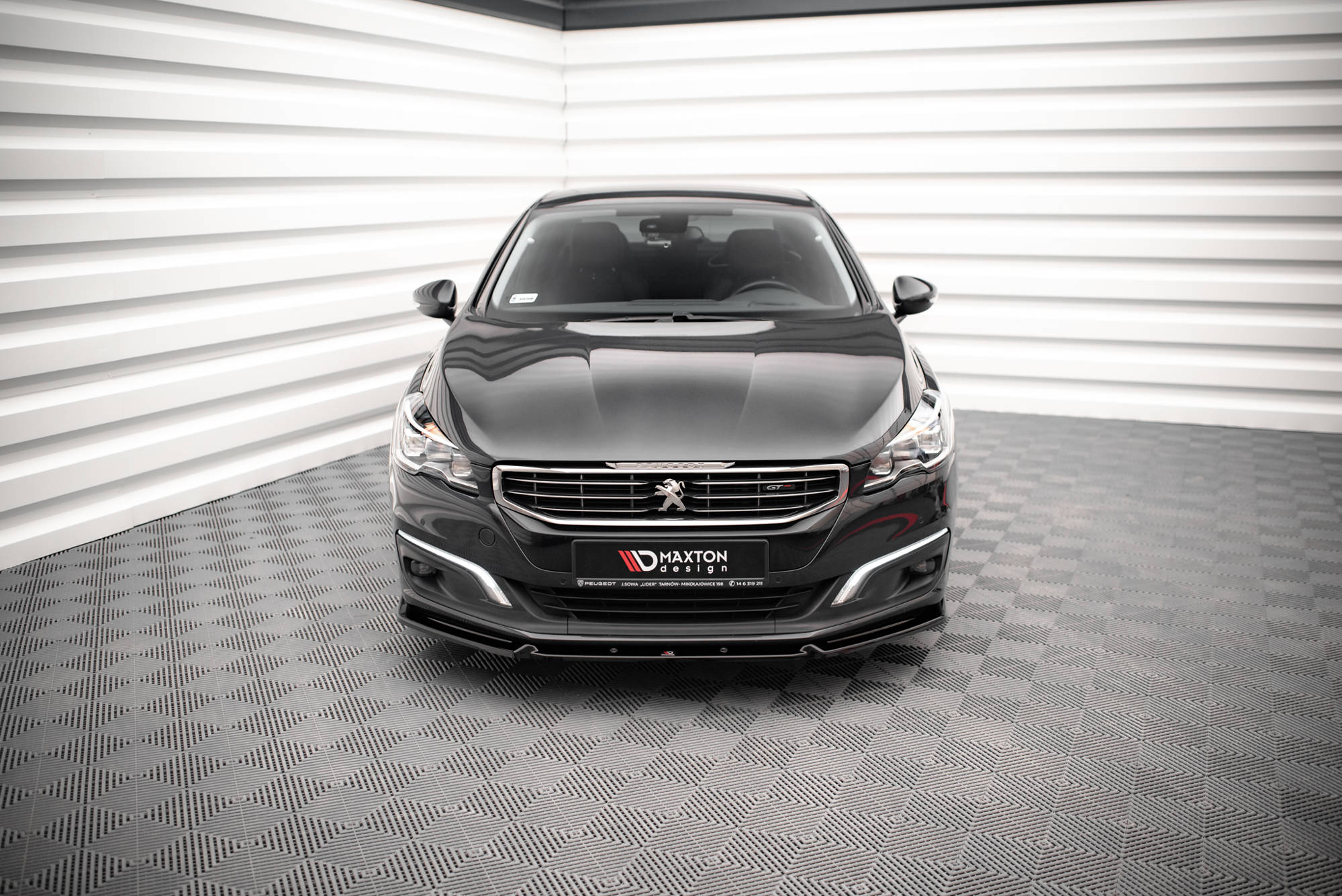Front Splitter V.1 Peugeot 508 GT Mk1 Facelift - Image 2