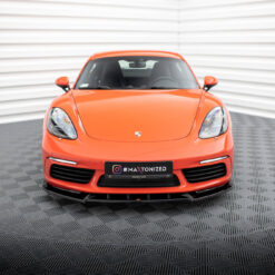 Alternative view of Front Splitter V.1 Porsche 718 Cayman 982c