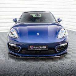 Alternative view of Front Splitter V.1 Porsche Panamera E-Hybrid 971 Facelift